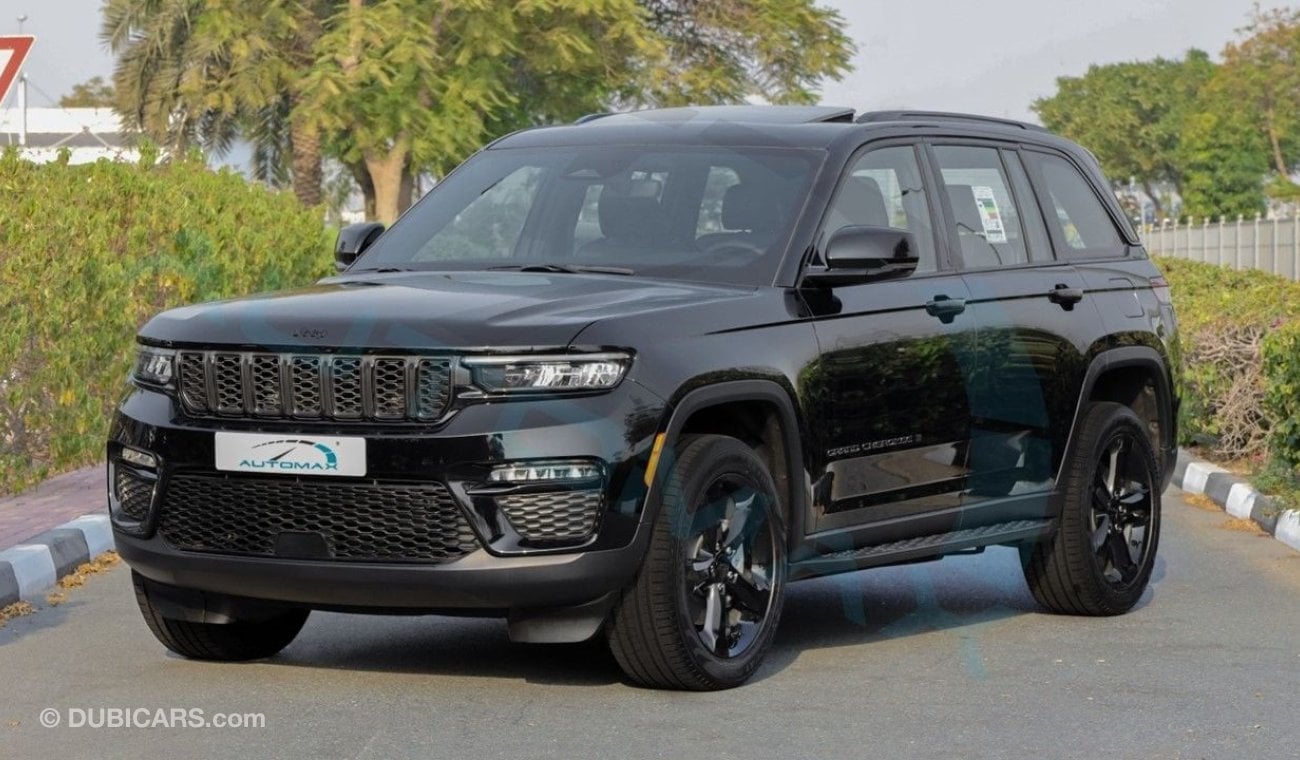 Jeep Grand Cherokee Altitude V6 3.6L , Black Package , 2024 GCC , 0Km , With 3 Years or 100K Km Warranty @Official Deale