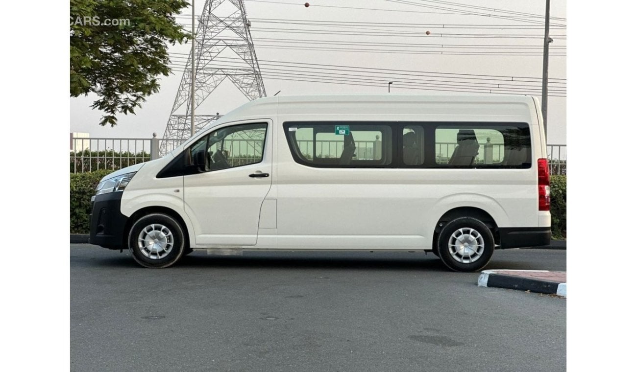 تويوتا هاياس 2025 Toyota Hiace DX 13-Seater 3.5L V6 Petrol M/T (3-Point Seatbelts) Only For Export