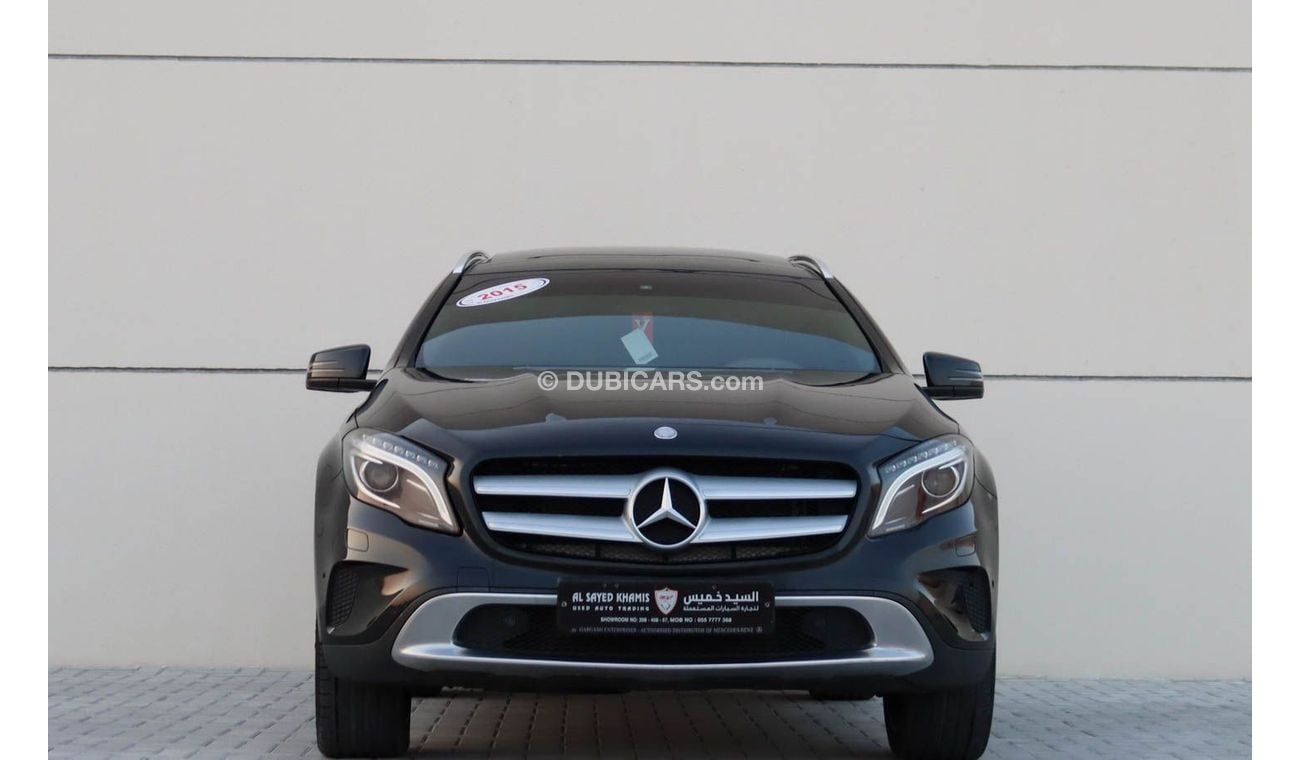 مرسيدس بنز GLA 250 Std 2.0L (211 HP) Mercedes gla 250 2.0L 2015 GCC accident free in excellent condition