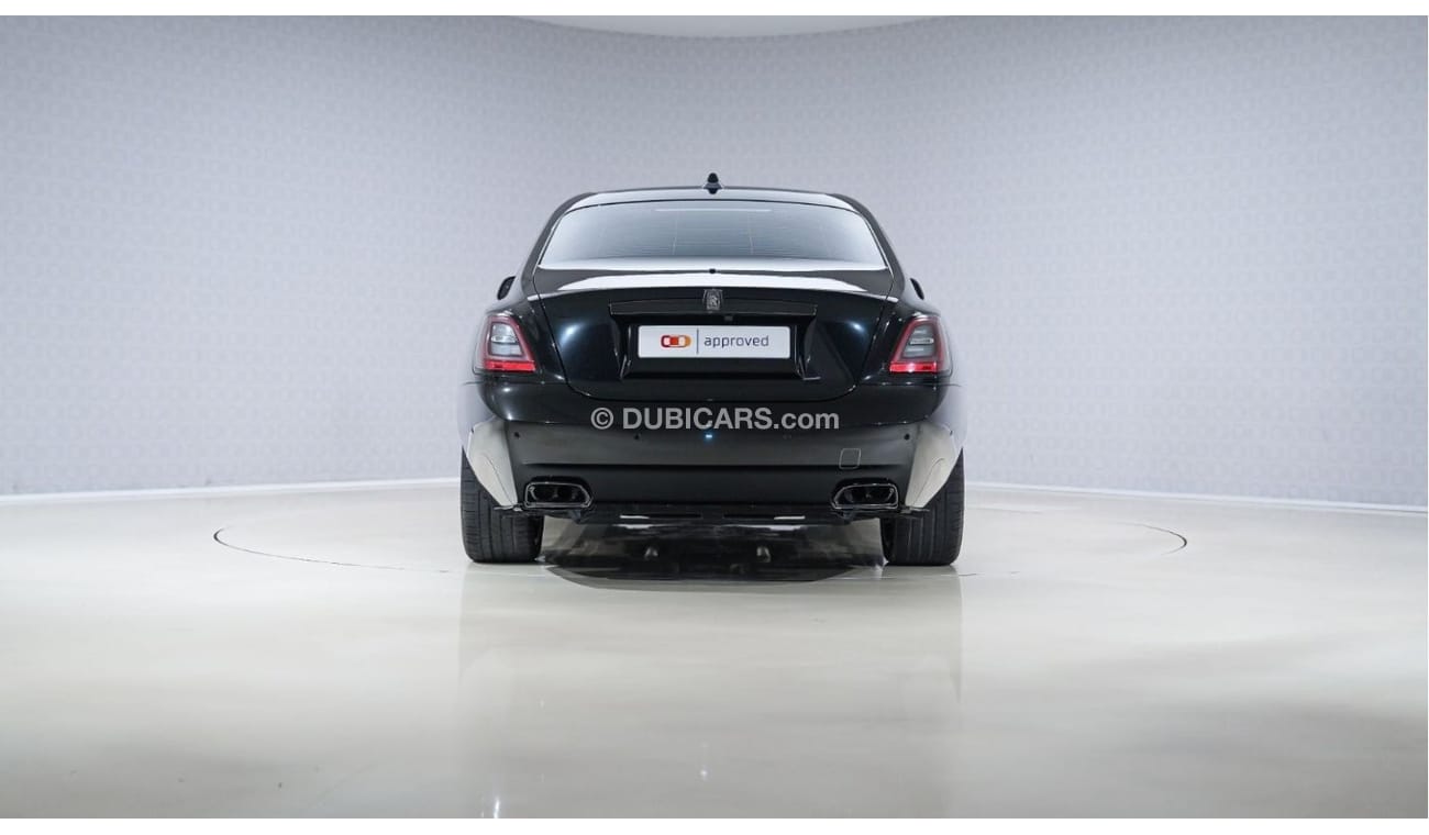 رولز رويس جوست V12 Black Badge - Warranty until Aug 2027 - Approved Prepared Vehicle