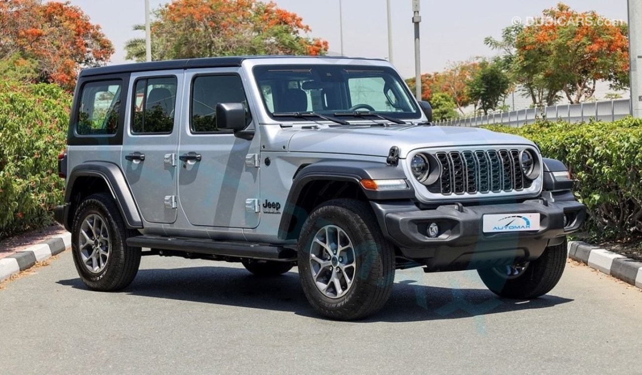 Jeep Wrangler Unlimited Sport Plus I4 2.0L Turbo , 2024 GCC , 0Km , (ONLY FOR EXPORT)