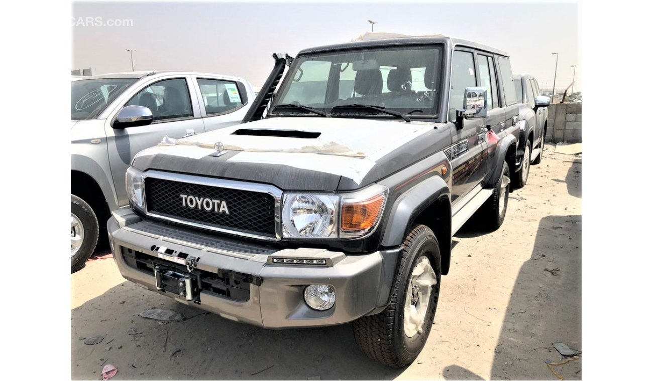 تويوتا لاند كروزر هارد توب 4.5L,LX76-G,WAGON,WITH DIFFERENTIAL LOCK,WINCH FULL OPTIONS,MT,2022MY ( FOR EXPORT ONLY)