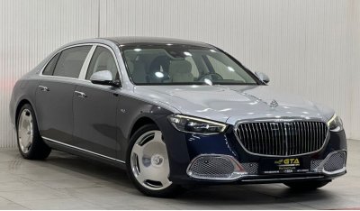 مرسيدس بنز S 680 2023 Mercedes Maybach S680 V12, Nov 2027 Mercedes Warranty, Fully Loaded, Low Kms, GCC