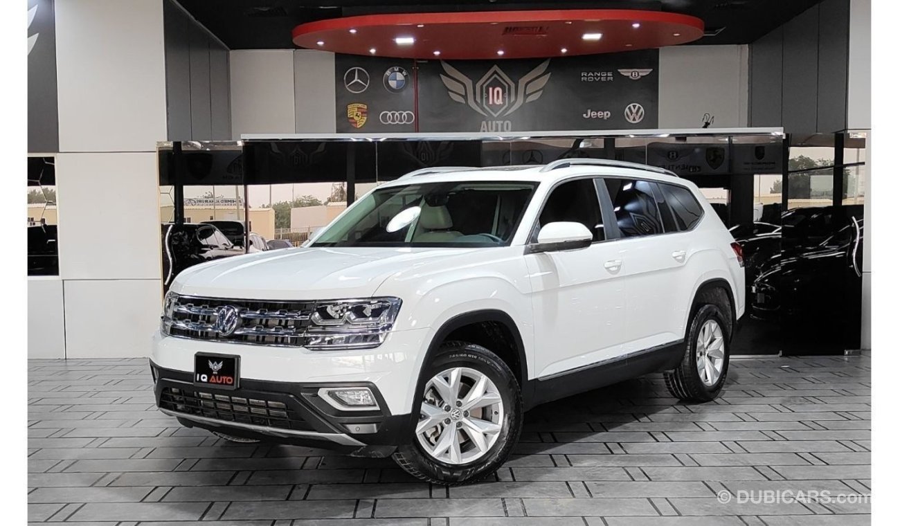 Volkswagen Teramont AED 1,500 P.M | 2019 VOLKSWAGEN TERAMONT SE | UNDER WARRANTY | 4MOTION | 7 SEATS | GCC