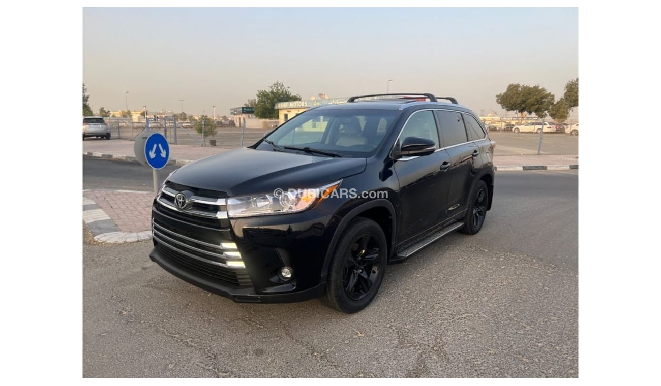 Toyota Highlander 2016 XLE LIMITED SUNROOF 4x4 BLACK EDITION RUN & DRIVE