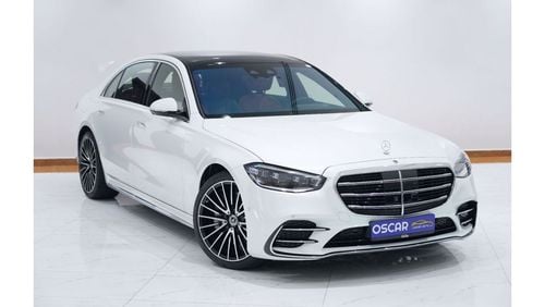 مرسيدس بنز S 500 4MATIC 3.0L Gargash 5-Year Warranty Service Contract | 2024 Mercedes-Benz S500 3.0TC+E V6