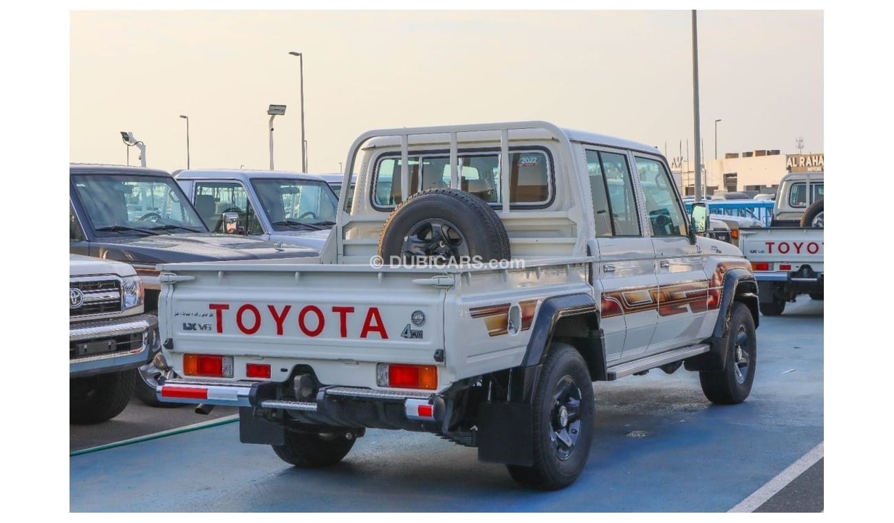 Toyota Land Cruiser Pick Up DC 2022 MODEL TOYOTA LAND CRUISER 79 DOUBLE CAB PICKUP LX V6 4.0L PATROL 4WD MANUAL TRANSMISSION