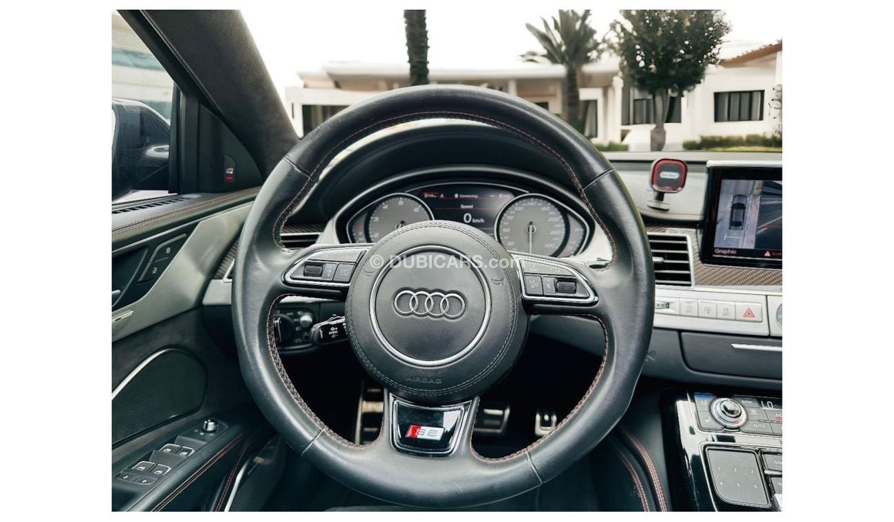 Audi S8 TFSI quattro Plus AED 3,000 EMI | AUDI | S-8 PLUS QUATRO | 2016 | 4.0L | FULL SERVICE HISTORY | 0% D