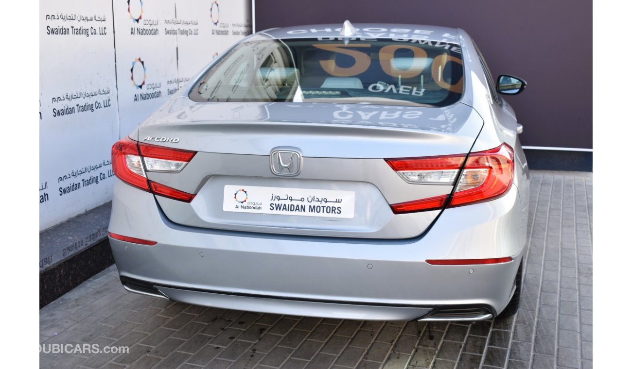 هوندا أكورد AED 1319 PM | 1.5L LX GCC DEALER WARRANTY