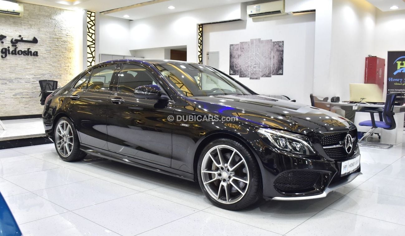 مرسيدس بنز C 450 EXCELLENT DEAL for our Mercedes Benz C450 4Matic ( 2016 Model ) in Black Color GCC Specs