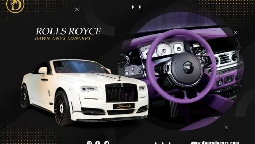 Rolls-Royce Onyx Dawn | Negotiable Price | 3 Years Warranty + 3 Years Service