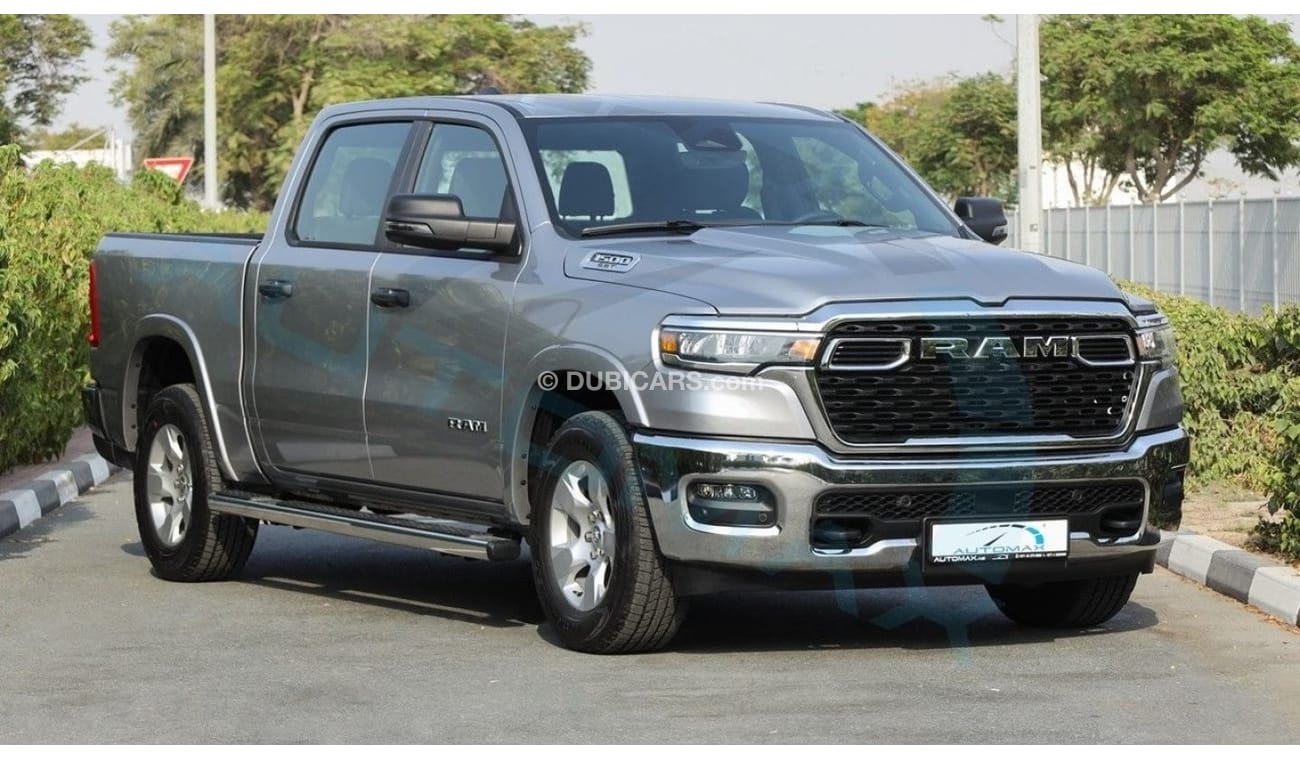 RAM 1500 BIG HORN Crew Cab SST 3.0TT Hurricane , 2025 GCC , 0Km , 3 Years or 60K Km Warranty @Official Dealer