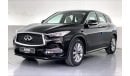 إنفينيتي QX50 Luxe | ضمان مجاني لمدة عام | 0 دفعة أولى