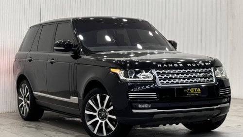 Land Rover Range Rover Vogue SE Supercharged 2017 Range Rover Vogue SE Supercharged, Warranty, Full Range Rover Service History, Full Option, GCC