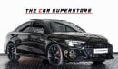 Audi RS3 2024 - AUDI RS3 - GCC - SERVICE CONTRACT TILL 11/06/2029 - WARRANTY TILL 11/06/2027