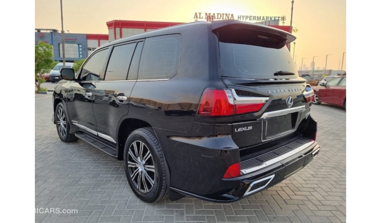 Lexus LX570 Lexus LX 5.70 2008 facelifted 2021 GCC FUll OPTION V8 PETROL left hand drive