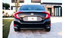 Honda Civic LX AED 920 PM | FIRST OWNER | FULL SERVICE HISTORY | HONDA CIVIC 2020 | GCC | 2 KEYS