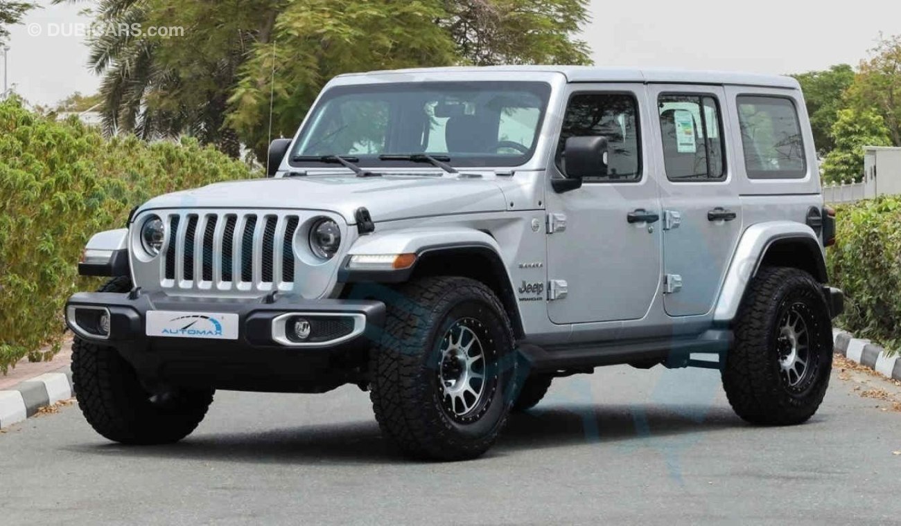 Jeep Wrangler Unlimited Sahara V6 3.6L , 2023 GCC , 0Km , With 3 Years or 60K Km Warranty @Official Dealer