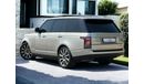 Land Rover Range Rover Vogue SE 5.0L AED 2,220 PM |RANGE ROVER VOUGE SE 5.0SC V8 | GCC | HEAD'S UP DISPLAY |LUXURIOS CABIN