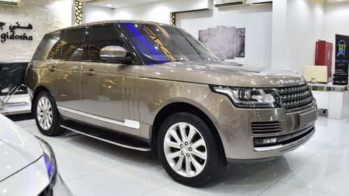 Land Rover Range Rover EXCELLENT DEAL for our Range Rover Vogue SE Supercharged ( 2016 Model ) in Brown Color GCC Specs