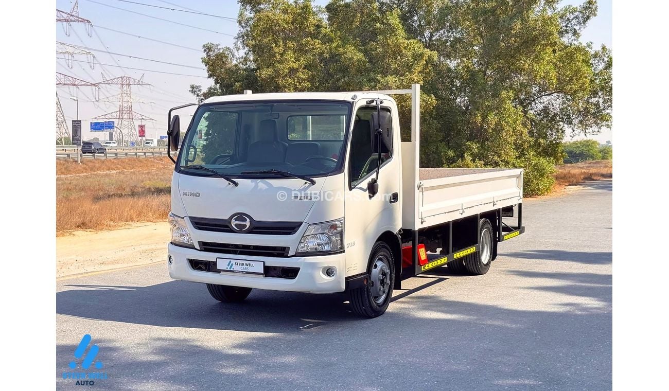 Hino 300 714 Series Pick Up Cargo Body - 4.0L RWD - DSL MT - Low Mileage - Good Condition - Book Now!