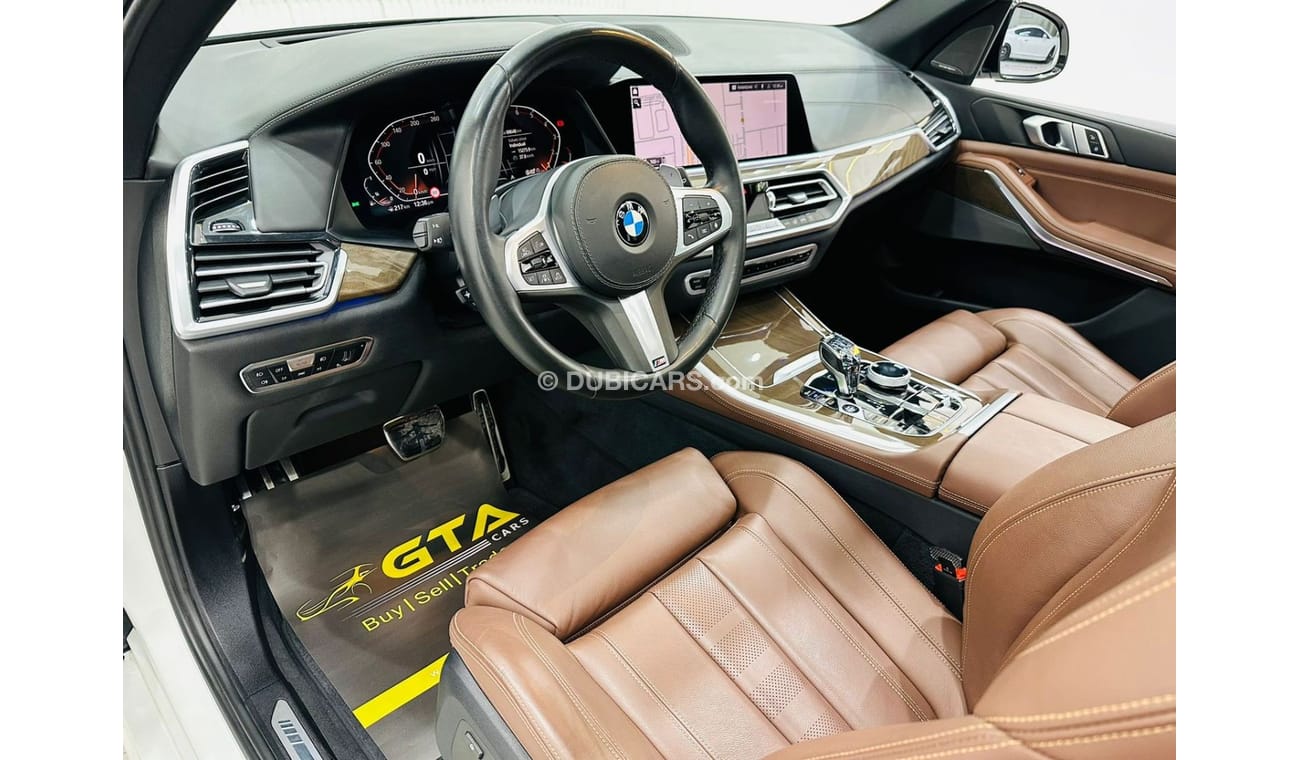 بي أم دبليو X5 2020 BMW X5 xDrive40i M-Sport 7 Seater, Feb 2025 BMW Warranty + Service Pack, Full Options, GCC