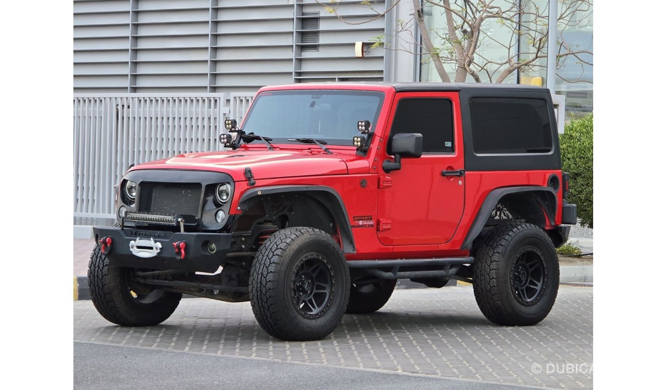 Jeep Wrangler Sport JEEP WRANGLER 2015 MANUAL  NO ACCIDENT - PERFECT CONDITION - ORGINAL PAINT