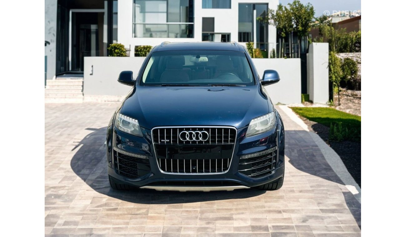 Audi Q7 TFSI quattro S-Line AED 1,120 PM || AUDI Q7 3.0TC || S-LINE V6 || 0% DOWNPAYMENT || GCC || WELL MAI 