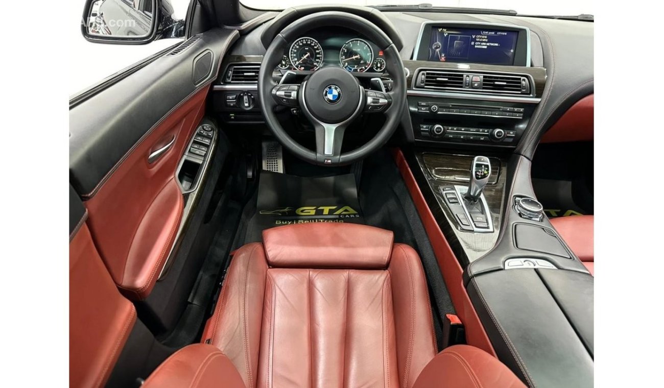 بي أم دبليو 640i M سبورت 2015 BMW 640i M-Sport, Full BMW Service History, Very Low Kms, GCC