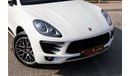 بورش ماكان Std 2.0L (252 HP) Porsche Macan 2017 GCC under Warranty with Flexible Down-Payment.