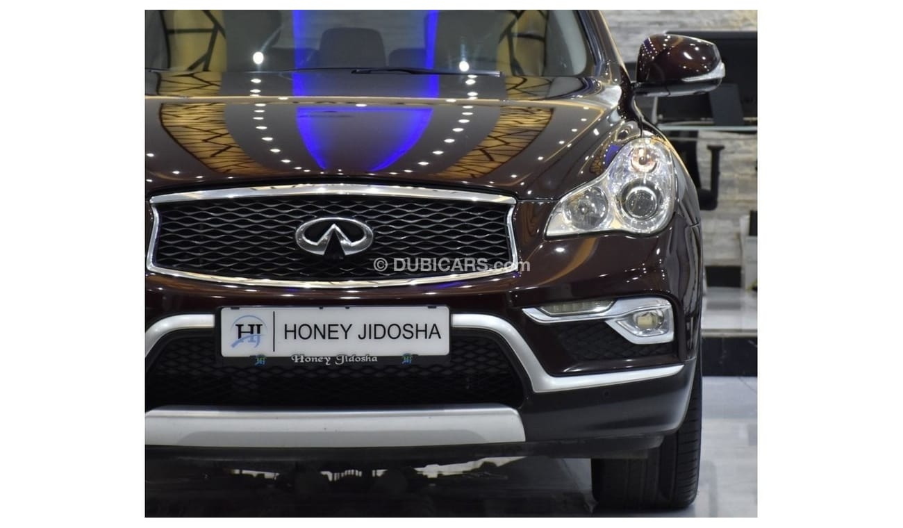 Infiniti QX50 EXCELLENT DEAL for our Infiniti QX50 ( 2017 Model ) in Burgundy Color GCC Specs