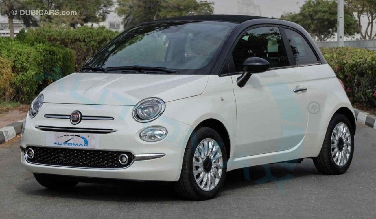 Fiat 500 Cabrio 1.4L , FWD , 2024 GCC , 0Km , With 5 Years Or 120K Km Warranty @Official Dealer