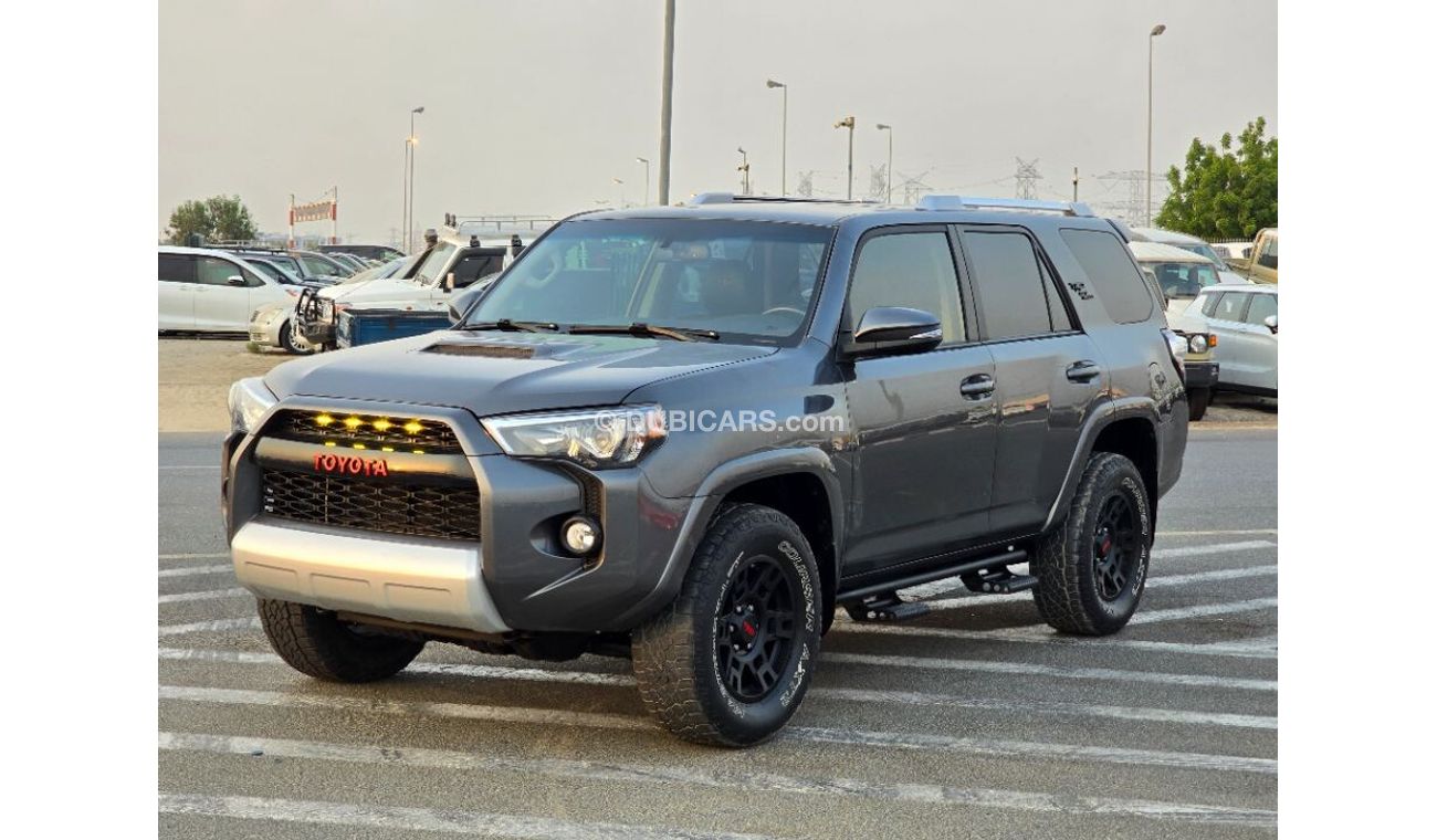 تويوتا Runner4 2018 TRD off road full option sunroof and original leather seats