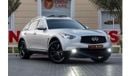 إنفينيتي QX70 Infiniti QX70 Limited 2019 GCC under Warranty and Service Contract with Flexible Down-Payment.