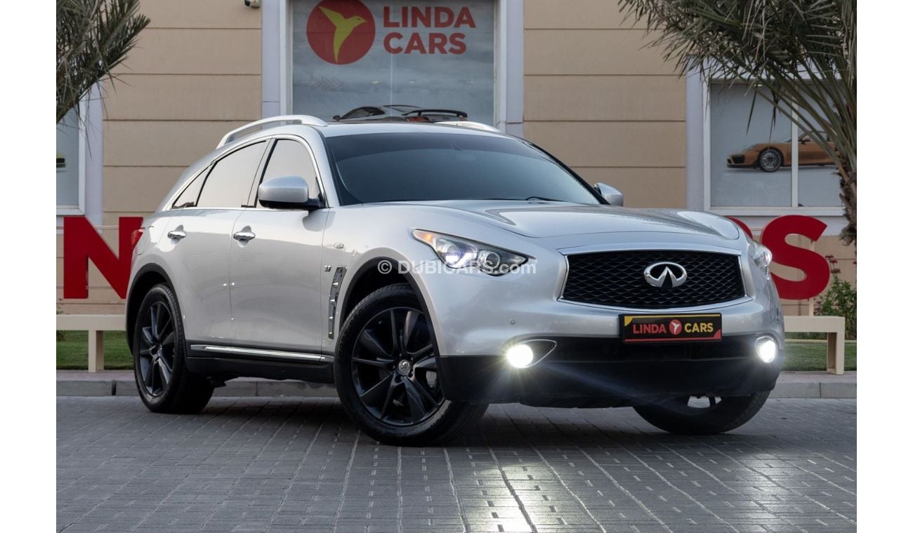 Infiniti QX70 Infiniti QX70 Limited 2019 GCC under Warranty and Service Contract with Flexible Down-Payment.