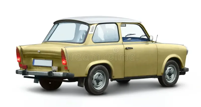 Trabant 601 exterior - Rear Left Angled