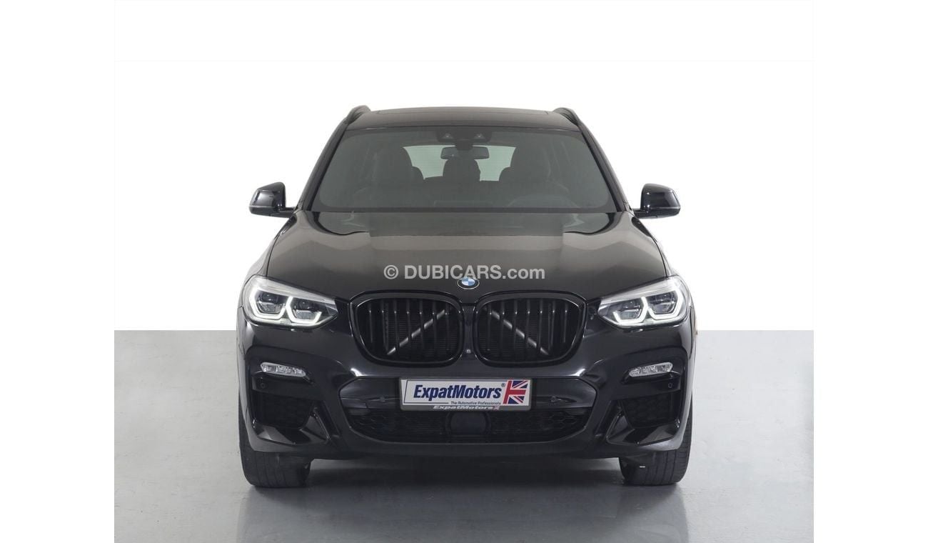 BMW X3 xDrive 30i M Sport 2.0L • 2,450x60 • 0% DP • 2018 • GCC • Warranty Available