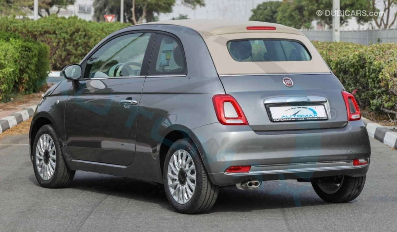 Fiat 500 (НА ЭКСПОРТ , For Export) Cabrio 1.4L FWD , 2024 GCC , 0Km , Без пробега