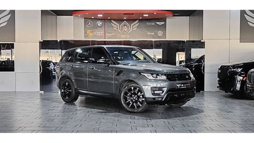 لاند روفر رينج روفر سبورت HSE 3.0L (340 HP) AED 2,300 P.M | 2016 RANGE ROVER SPORT HSE | BLACK EDITION | FSH | FULL PANORAMIC