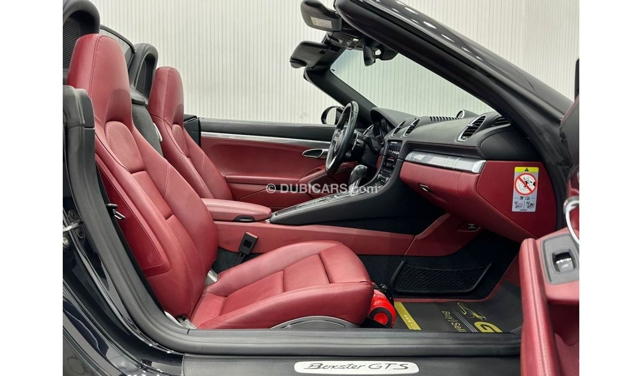 بورش بوكستر 718 2018 Porsche 718 Boxster GTS, June 2025 Porsche Warranty, Full Porsche Service History, GCC