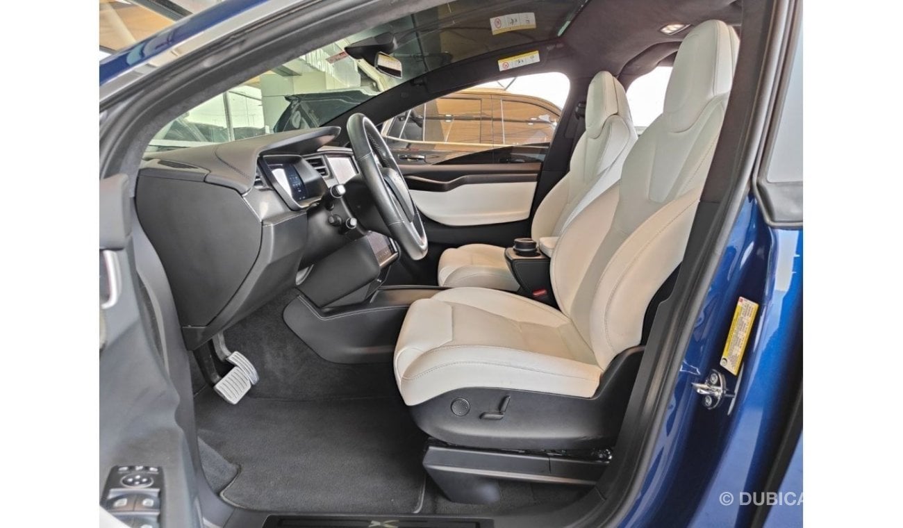 Tesla Model X AED 3,500 P.M | 2019 TESLA MODEL X PERFORMANCE | TESLA WARRANTY | 6 SEATS | GCC | FULL LOADED | FSD