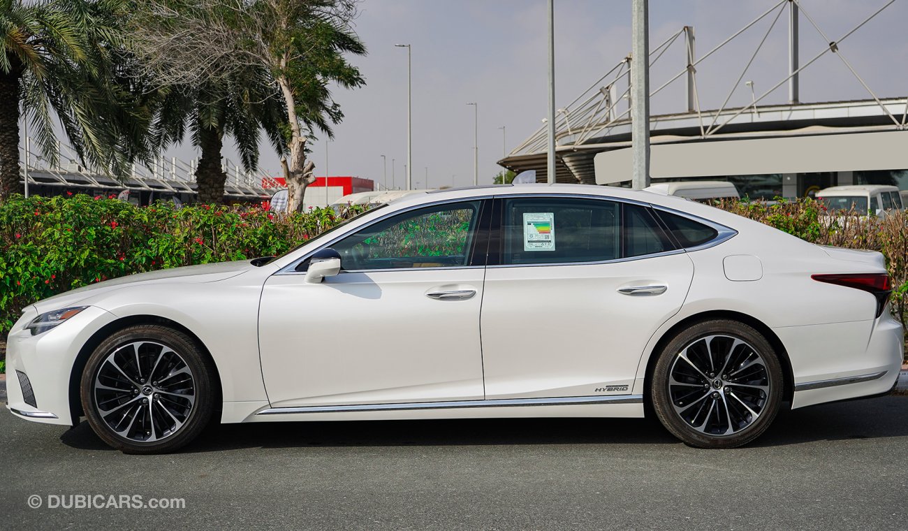 Lexus LS500 h , HYBIRD , V6 , RWD , GCC , 2021 , 0Km , With 5 Yrs or 200K Km WNTY