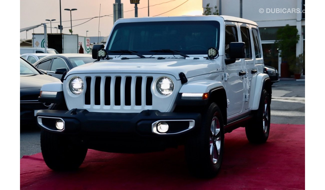 جيب رانجلر Jeep Wrangler Unlimited Sahara / 2019 / GCC / Original Paint