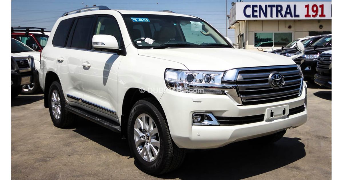 Toyota Land Cruiser V8 White Petrol Right Hand Drive for sale. White, 2016