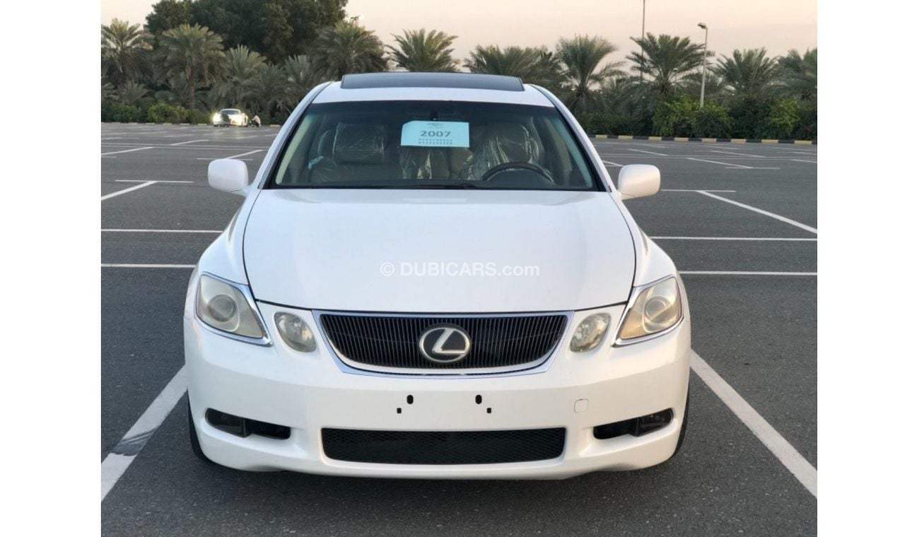 Lexus GS 430 MODEL 2007 GCC CAR PERFECT CONDITION INSIDE AND OUTSIDE FULL OPTION SUN ROOF