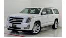 Cadillac Escalade Platinum 2016 Cadillac Escalade XL ( Full Option ), Warranty, GCC