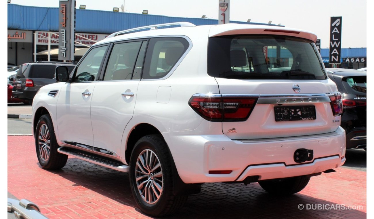 Nissan Patrol SE Platinum City NISSAN PATROL PLATINUM CITY 2021 GCC LOW MILEAGE WITH AGENCY WARRANTY IN MINT CONDI