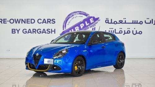 Alfa Romeo Giulietta AED 1400 PM | VELOCE 1.8L | GCC | WARRANTY | SERVICE