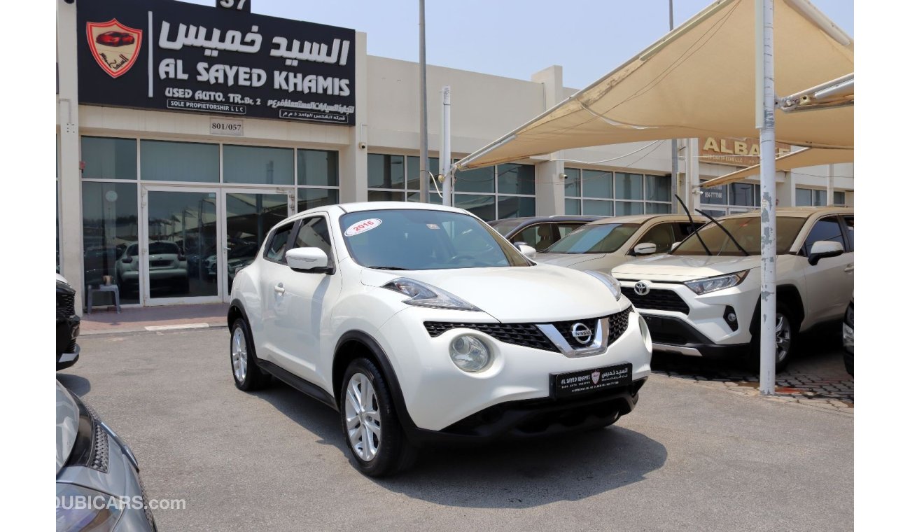 Nissan Juke SL ACCIDENTS FREE - GCC - ENGINE 1600 CC - MID OPTION - KEYLESS START - PERFECT CONDITION INSIDE OUT