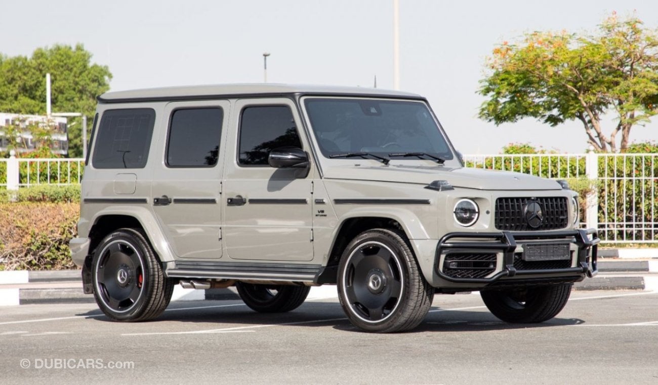 مرسيدس بنز G 63 AMG DBL NIGHT PACKAGE/2022/GCC/17200kms.  WARRANTY & SERVICE  15/10/2027 or 105,000 km